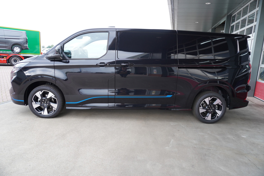 Ford E-Transit Cust. L2H1 Sport 218PK Automaat Schuifdeur links en rechts Airco | adap.cruise | Navi | 360 camera | 19Lm velgen 8