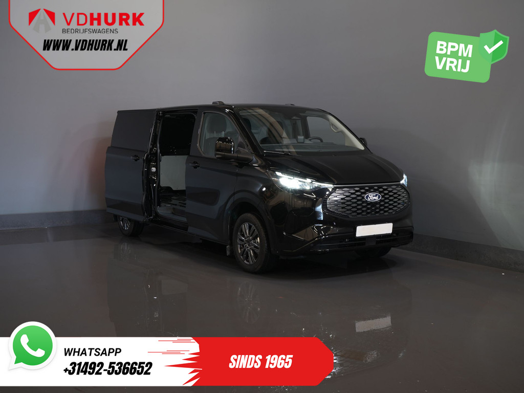 Ford E-Transit Custom 218 pk 330 km WLTP L2 Limited 2x Elek.Schuif/ 2.3t Trekverm./ Snellader/ B&O/ Adapt.Cruise/ Standkachel/ Carplay/ 360 Camera/ Trekhaak 9