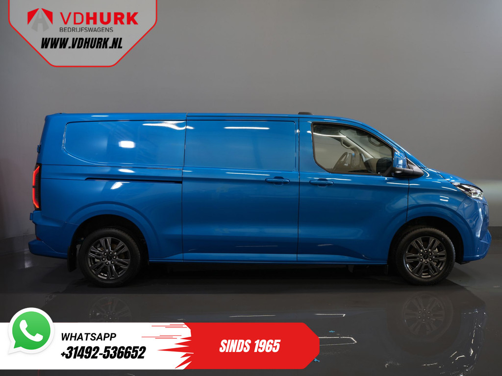 Ford E-Transit Custom 218 pk 330 km WLTP L2 Limited B&O/ Adapt.Cruise/ Elek.Trekhaak/ Standkachel/ Stoelverw./ Stuurverw./ Carplay/ Navi/ 360.Camera/ Climate 11