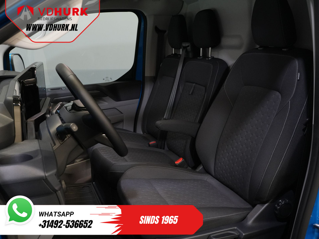 Ford E-Transit Custom 218 pk 330 km WLTP L2 Limited B&O/ Adapt.Cruise/ Elek.Trekhaak/ Standkachel/ Stoelverw./ Stuurverw./ Carplay/ Navi/ 360.Camera/ Climate 12