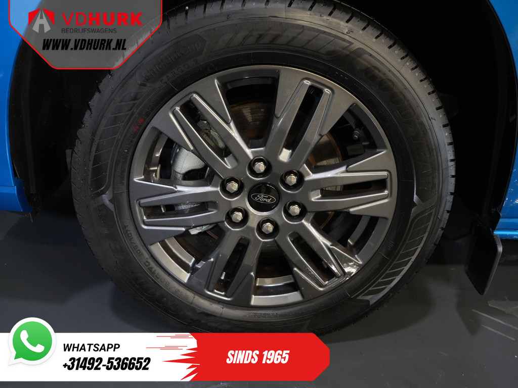 Ford E-Transit Custom 218 pk 330 km WLTP L2 Limited B&O/ Adapt.Cruise/ Elek.Trekhaak/ Standkachel/ Stoelverw./ Stuurverw./ Carplay/ Navi/ 360.Camera/ Climate 20