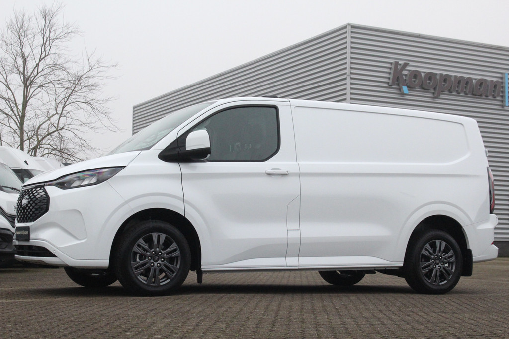 Ford E-Transit Custom 320 L1H1 Limited | 65kWh | 160kW/218pk | Pro Power | Camera | Carplay/Android | Cruise | Lease 663,- p/m 15