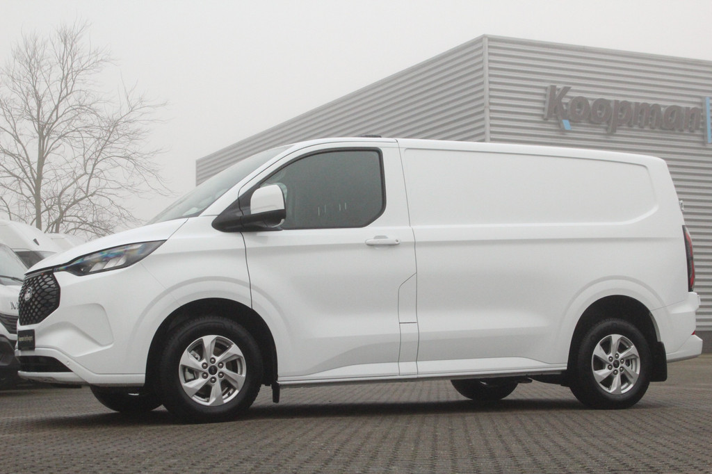 Ford E-Transit Custom 320 L1H1 Limited | 65kWh | 160kW/218pk | Pro Power | Camera | Carplay/Android | Cruise | Lease 681,- p/m 15