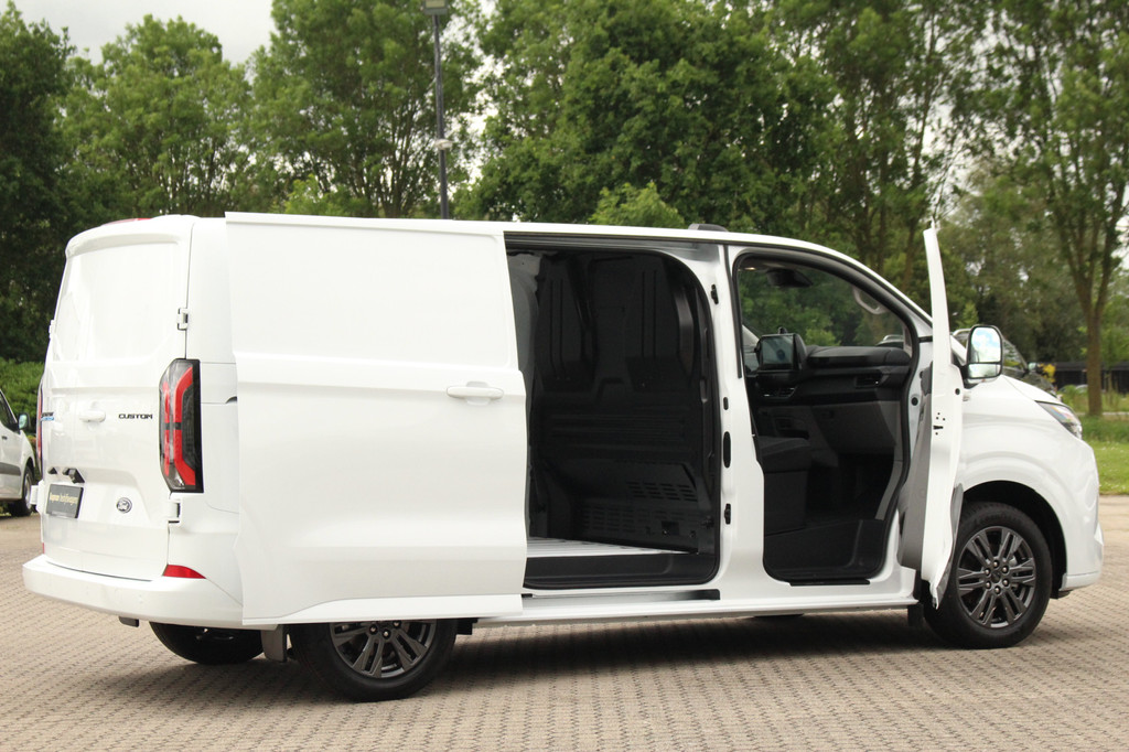 Ford E-Transit Custom 320 L1H1 Limited | 71kWh | 160kW/218pk | Trekgewicht 2300kg | Camera | Carplay/Android | Cruise | Lease 699,- p/m 7