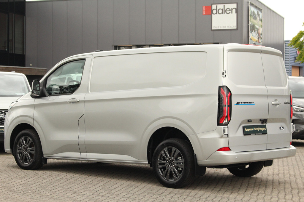 Ford E-Transit Custom 320 L1H1 Limited | 71kWh | 160kW/218pk | Trekgewicht 2300kg | Camera | Carplay/Android | Cruise | Lease 717,- p/m 12