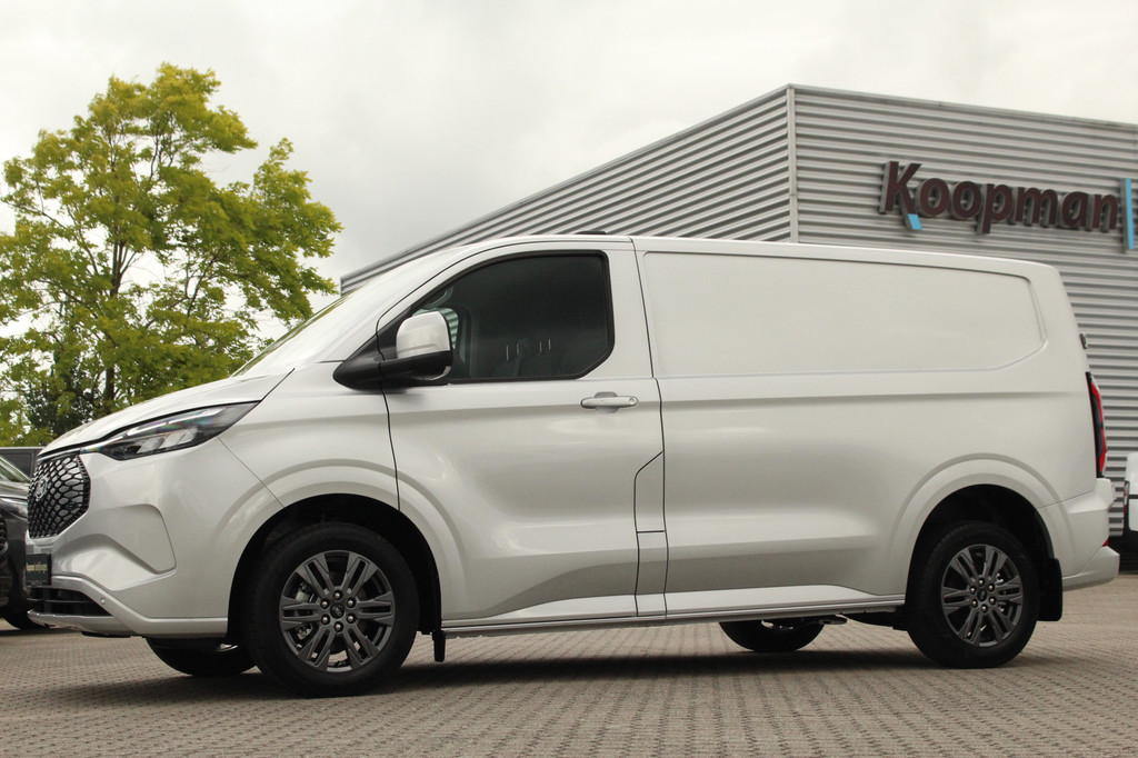 Ford E-Transit Custom 320 L1H1 Limited | 71kWh | 160kW/218pk | Trekgewicht 2300kg | Camera | Carplay/Android | Cruise | Lease 717,- p/m 13