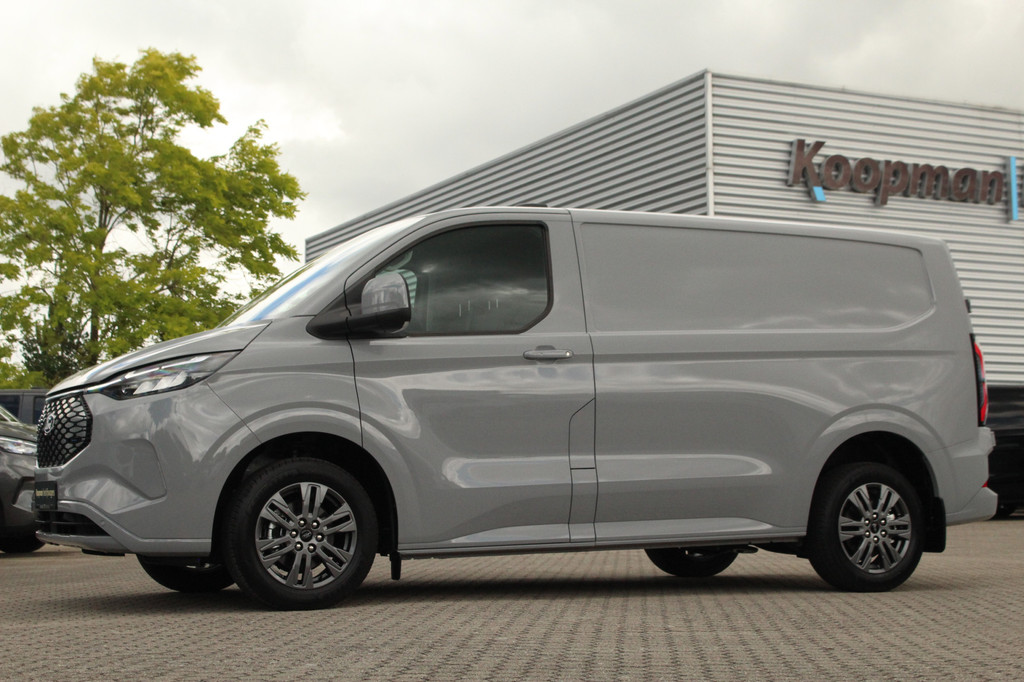 Ford E-Transit Custom 320 L1H1 Limited | 71kWh | 160kW/218pk | Trekgewicht 2300kg | Camera | Carplay/Android | Cruise | Lease 717,- p/m 13