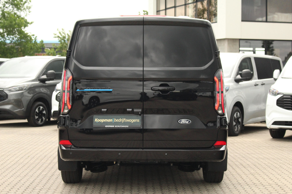 Ford E-Transit Custom 320 L1H1 Limited | 71kWh | 160kW/218pk | Trekgewicht 2300kg | Camera | Carplay/Android | Cruise | Lease 717,- p/m 8