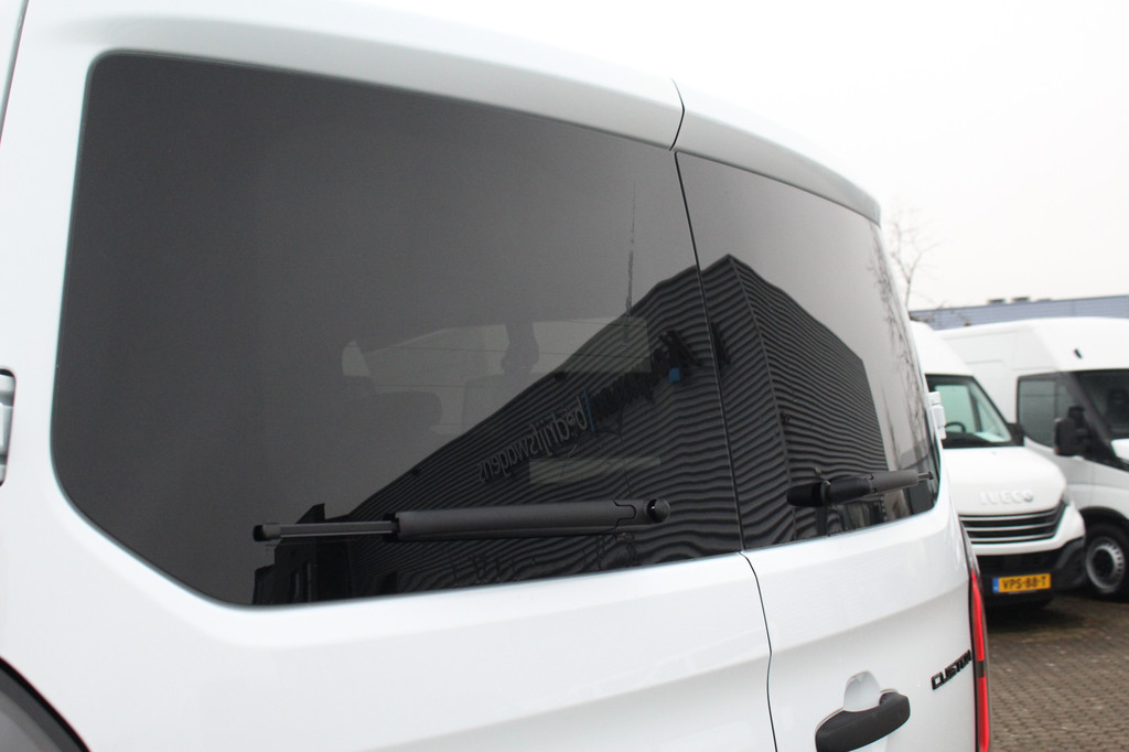 Ford E-Transit Custom 320 L2H1 Kombi | 9 persoons | Trend | 65kWh | 160kW/218pk | Trekgewicht 2300kg | Camera | Carplay/Android | Cruise | Lease 824,- p/m 14