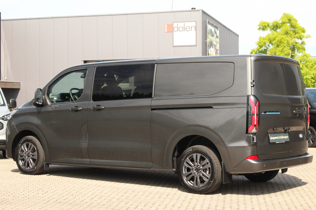 Ford E-Transit Custom 320 L2H1 Limited DC | 71 kWh | 160kW/218pk | Trekgewicht 2300kg | Camera | Carplay/Android | Cruise | Lease 788,- p/m 12