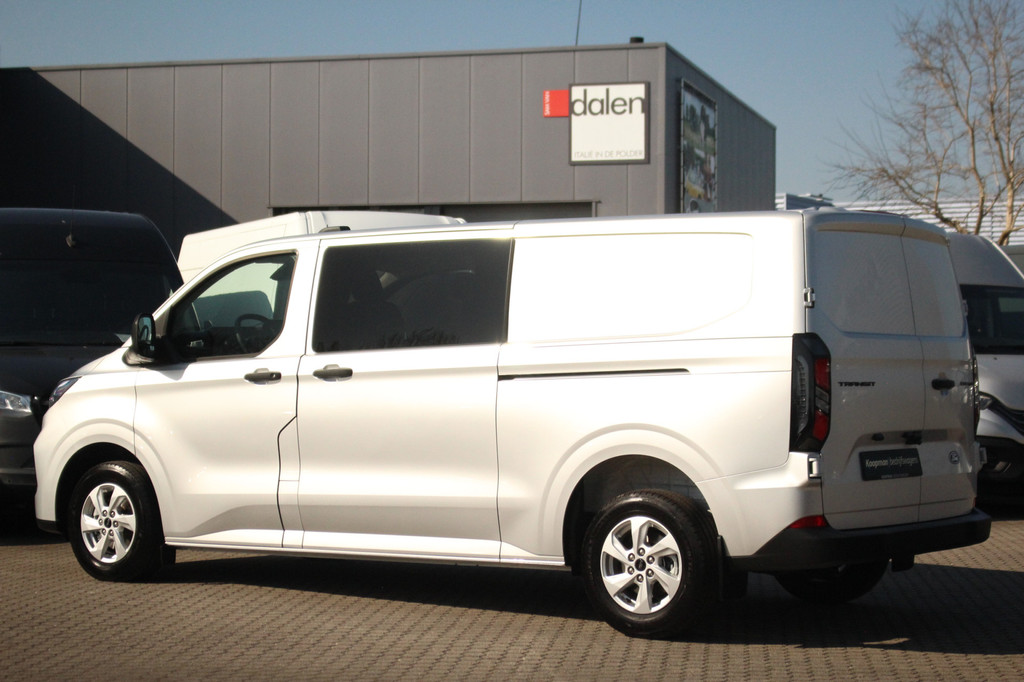 Ford E-Transit Custom 320 L2H1 Trend 64 kWh 218pk DC Automaat | Trekgewicht 2300kg | L+R Zijdeur | Keyless | Carplay/Android | Stoel+Stuurverw | Lease 717,- p/m 11