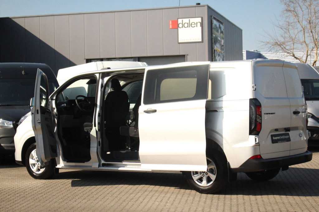 Ford E-Transit Custom 320 L2H1 Trend 64 kWh 218pk DC Automaat | Trekgewicht 2300kg | L+R Zijdeur | Keyless | Carplay/Android | Stoel+Stuurverw | Lease 717,- p/m 12