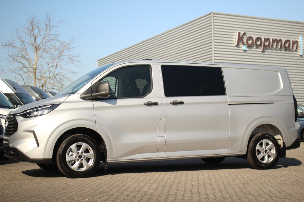 Ford E-Transit Custom 320 L2H1 Trend 64 kWh 218pk DC Automaat | Trekgewicht 2300kg | L+R Zijdeur | Keyless | Carplay/Android | Stoel+Stuurverw | Lease 717,- p/m 13