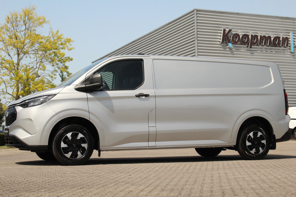 Ford E-Transit Custom 320 L2H1 Trend | 71 kWh | 160kW/218pk | Stoelverwarming | Camera | Carplay/Android | Cruise | Lease 681,- p/m 12