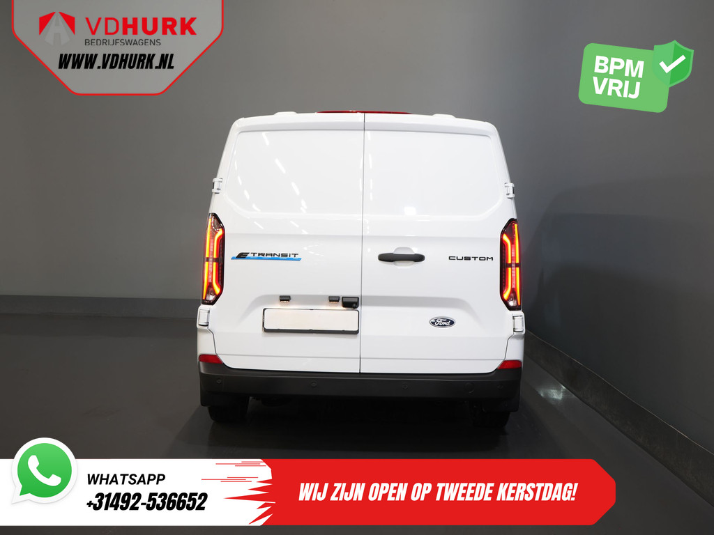Ford E-Transit Custom 320 Trend 65 kWh 330 km WLTP LED/ Snellader/ 2.3t Trekverm./ Stoelverw./ Carplay/ Climate/ Camera/ PDC/ Cruise 10
