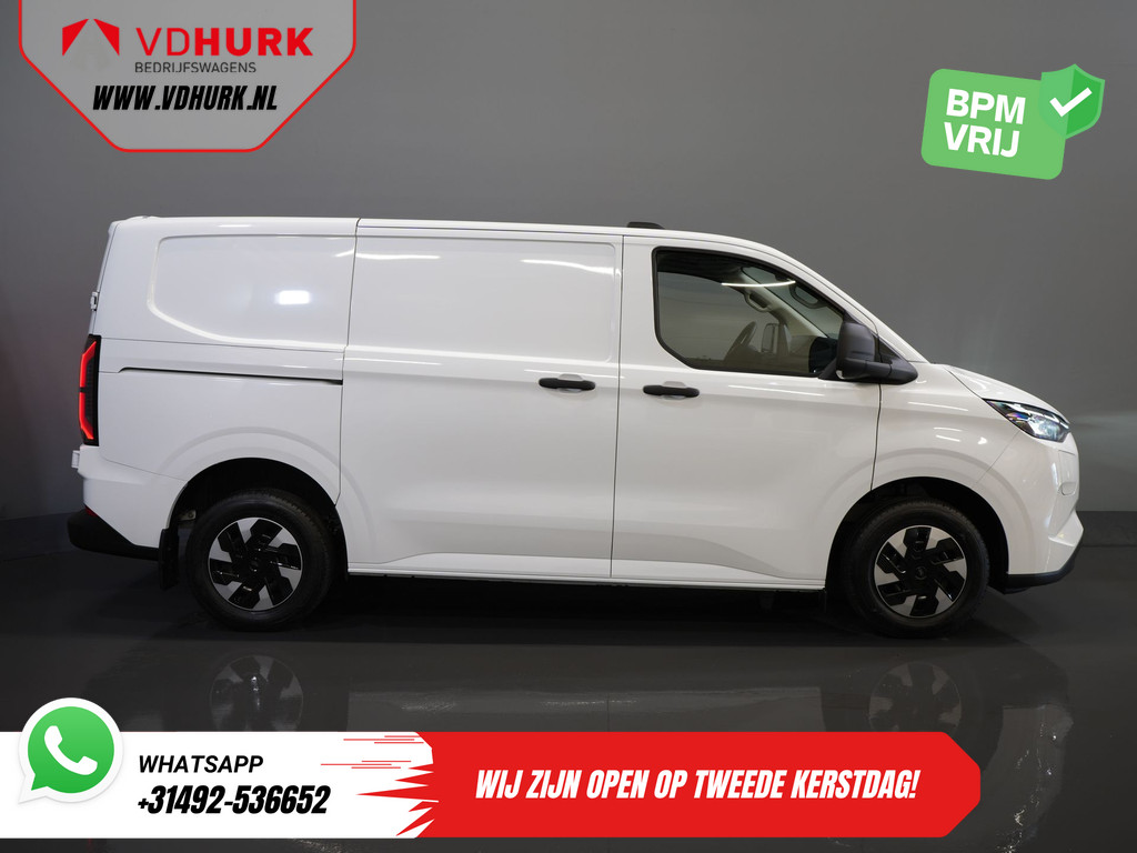 Ford E-Transit Custom 320 Trend 65 kWh 330 km WLTP LED/ Snellader/ 2.3t Trekverm./ Stoelverw./ Carplay/ Climate/ Camera/ PDC/ Cruise 11