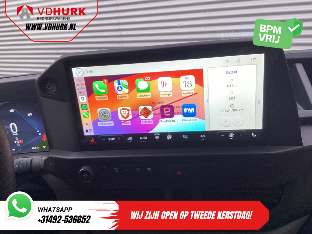 Ford E-Transit Custom 320 Trend 65 kWh 330 km WLTP LED/ Snellader/ 2.3t Trekverm./ Stoelverw./ Carplay/ Climate/ Camera/ PDC/ Cruise 13