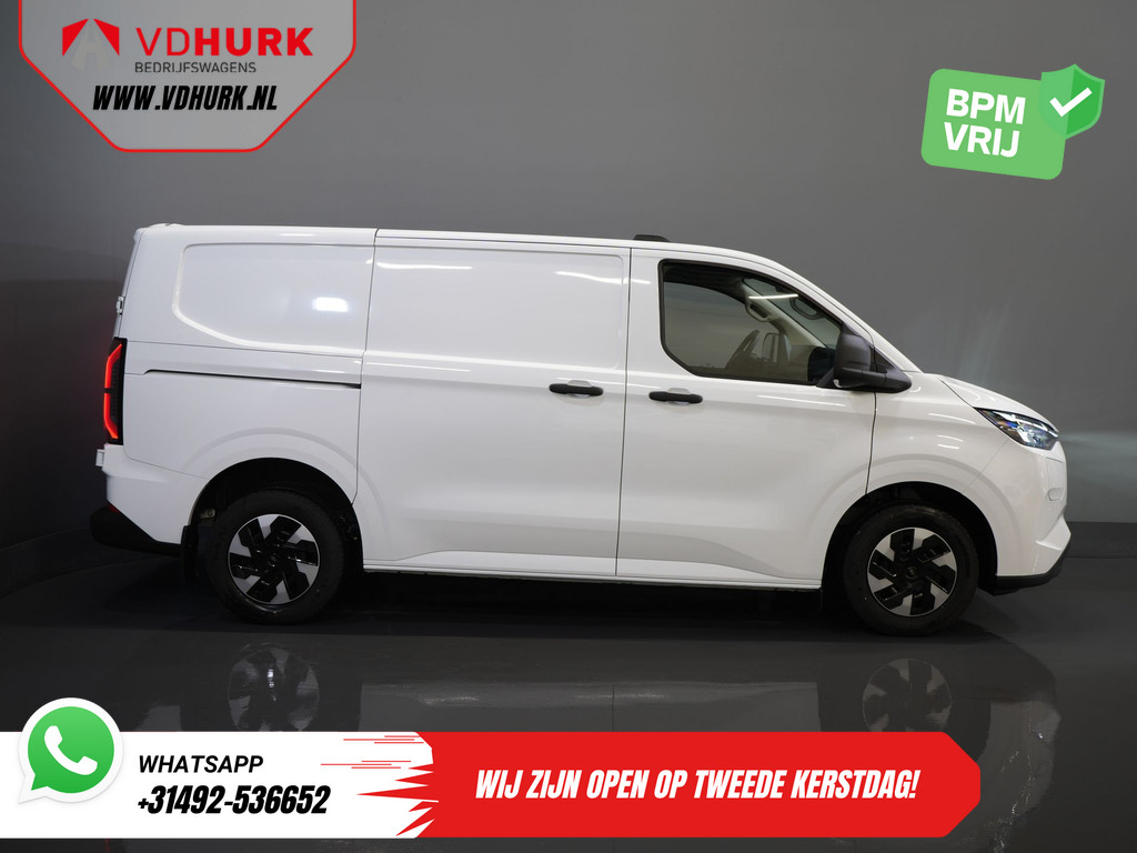 Ford E-Transit Custom 320 Trend 65 kWh 330 km WLTP LED/ Snellader/ 2.3t Trekverm./ Stoelverw./ Carplay/ Climate/ Camera/ PDC/ Cruise 15