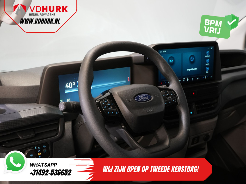 Ford E-Transit Custom 320 Trend 65 kWh 330 km WLTP LED/ Snellader/ 2.3t Trekverm./ Stoelverw./ Carplay/ Climate/ Camera/ PDC/ Cruise 18
