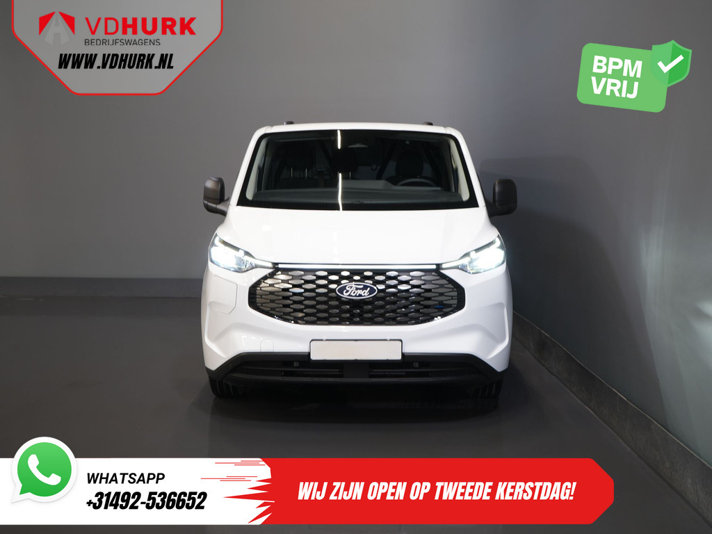 Ford E-Transit Custom 320 Trend 65 kWh 330 km WLTP LED/ Snellader/ 2.3t Trekverm./ Stoelverw./ Carplay/ Climate/ Camera/ PDC/ Cruise 7