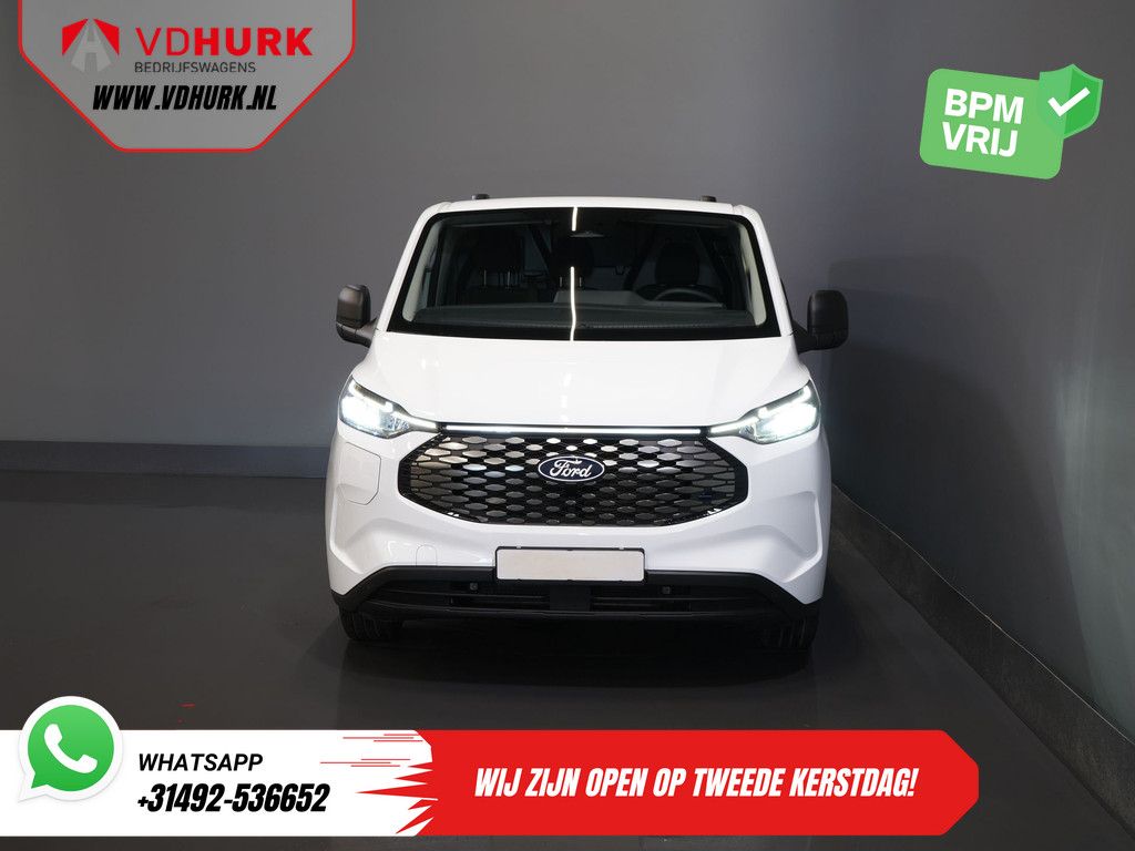 Ford E-Transit Custom 320 Trend 65 kWh 330 km WLTP LED/ Snellader/ 2.3t Trekverm./ Stoelverw./ Carplay/ Climate/ Camera/ PDC/ Cruise 7