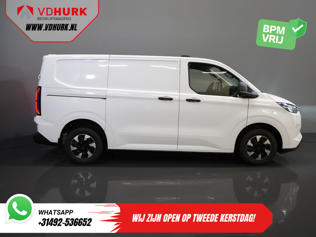 Ford E-Transit Custom 320 Trend 65 kWh 330 km WLTP LED/ Snellader/ 2.3t Trekverm./ Stuurverw./ Stoelverw./ Carplay/ Climate/ Camera/ PDC/ Cruise 11