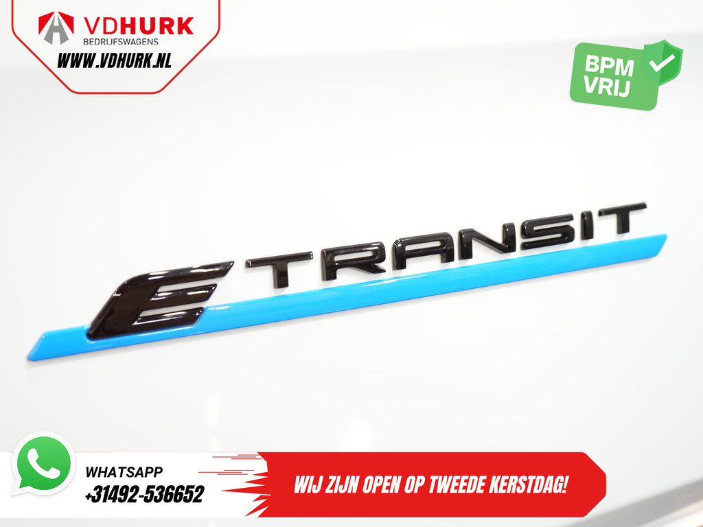 Ford E-Transit Custom 320 Trend 65 kWh 330 km WLTP LED/ Snellader/ 2.3t Trekverm./ Stuurverw./ Stoelverw./ Carplay/ Climate/ Camera/ PDC/ Cruise 17