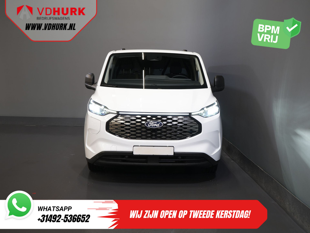 Ford E-Transit Custom 320 Trend 65 kWh 330 km WLTP LED/ Snellader/ 2.3t Trekverm./ Stuurverw./ Stoelverw./ Carplay/ Climate/ Camera/ PDC/ Cruise 7