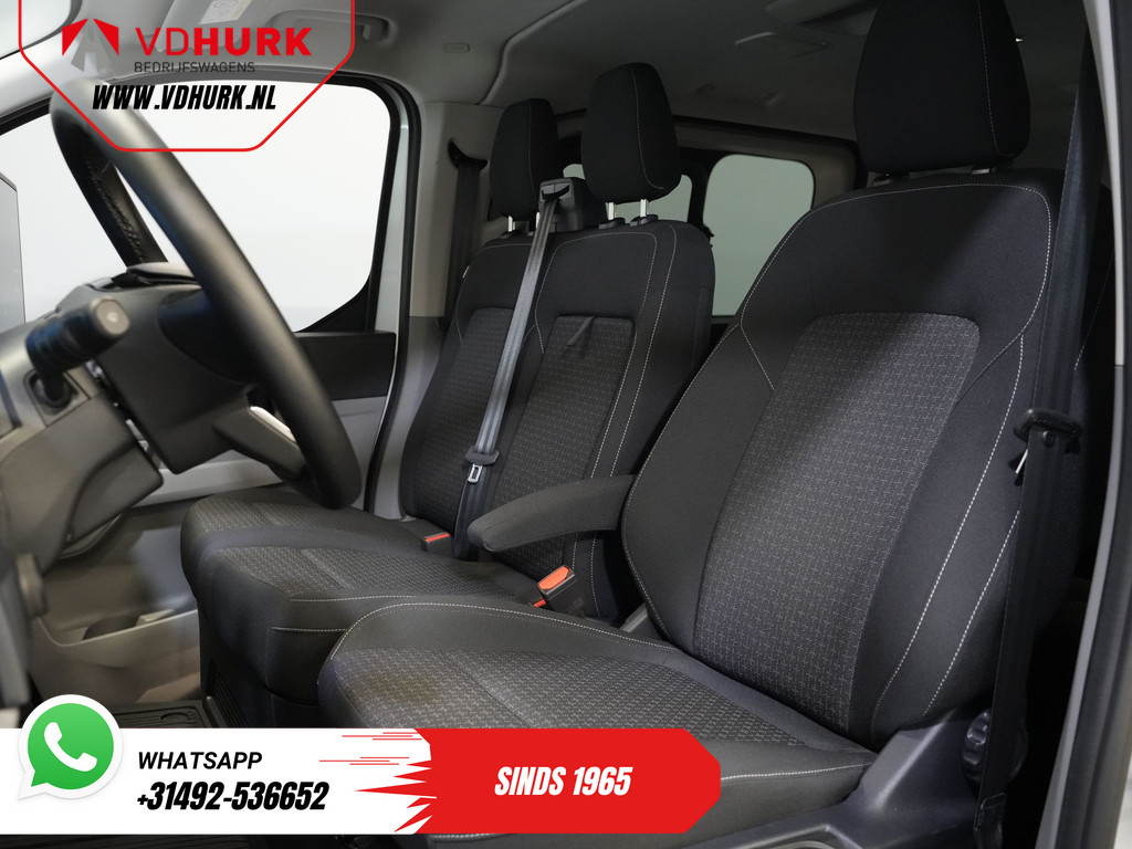 Ford E-Transit Custom 320 km WLTP L2 Combi/ Kombi/ 9 pers./ LED/ Standkachel/ Stoelverw/ Stuurverw./ Carplay/ Camera/ Climate/ PDC/ Cruise 12