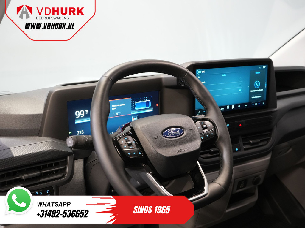 Ford E-Transit Custom 320 km WLTP L2 Combi/ Kombi/ 9 pers./ LED/ Standkachel/ Stoelverw/ Stuurverw./ Carplay/ Camera/ Climate/ PDC/ Cruise 14