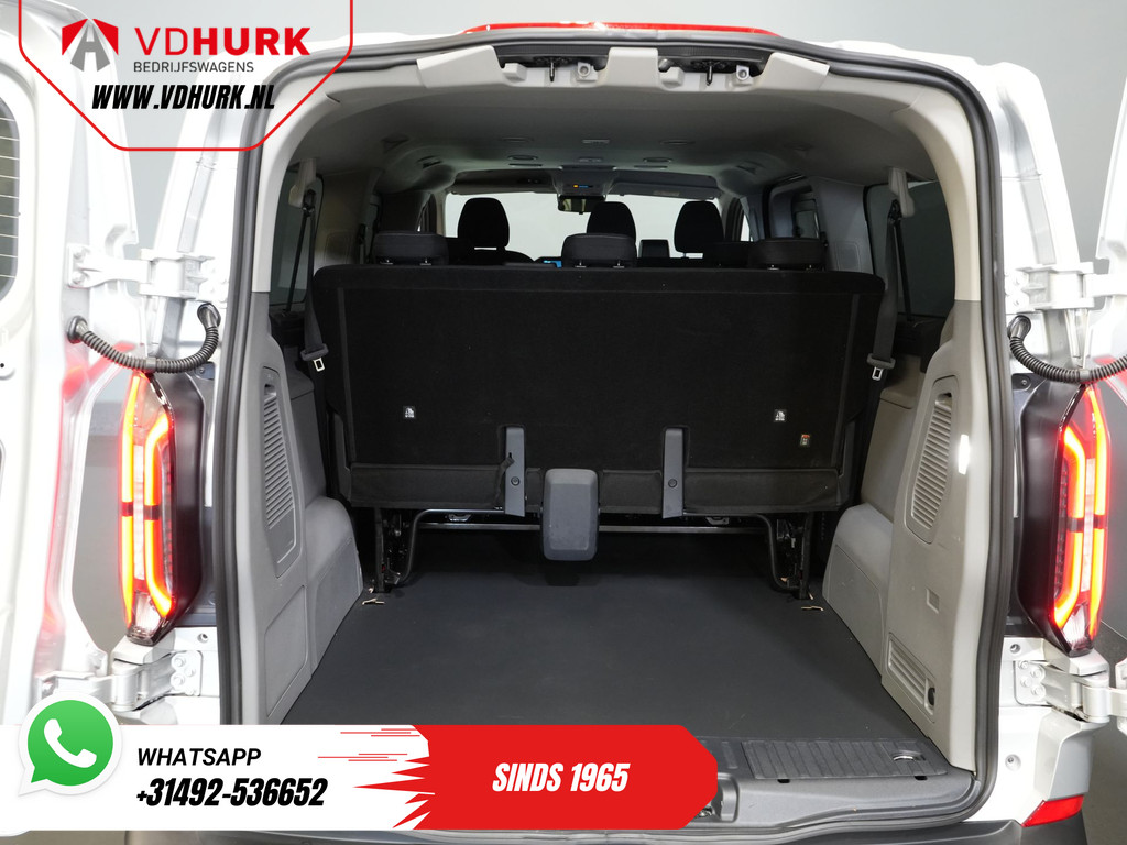 Ford E-Transit Custom 320 km WLTP L2 Combi/ Kombi/ 9 pers./ LED/ Standkachel/ Stoelverw/ Stuurverw./ Carplay/ Camera/ Climate/ PDC/ Cruise 15