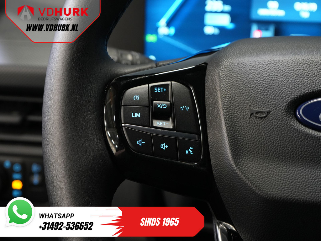 Ford E-Transit Custom 320 km WLTP L2 Combi/ Kombi/ 9 pers./ LED/ Standkachel/ Stoelverw/ Stuurverw./ Carplay/ Camera/ Climate/ PDC/ Cruise 17