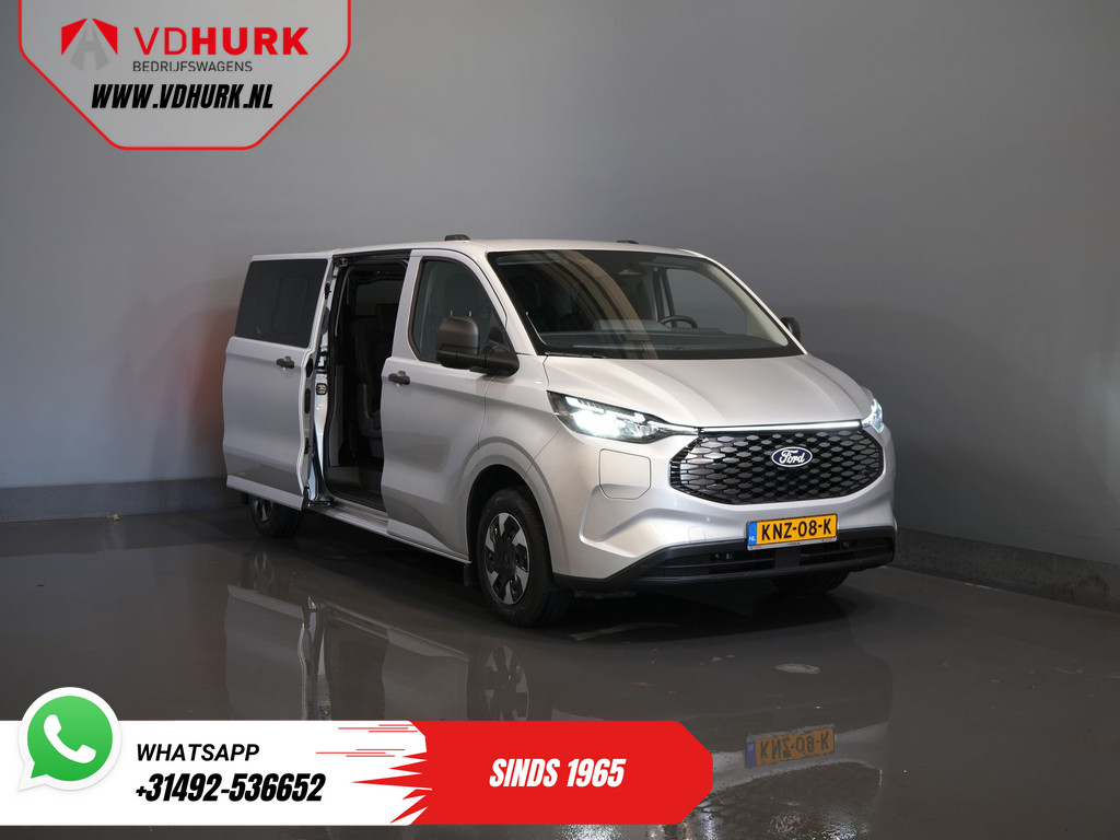 Ford E-Transit Custom 320 km WLTP L2 Combi/ Kombi/ 9 pers./ LED/ Standkachel/ Stoelverw/ Stuurverw./ Carplay/ Camera/ Climate/ PDC/ Cruise 9