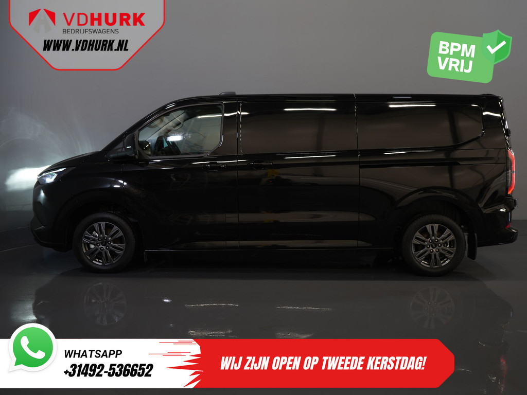 Ford E-Transit Custom 340 65 kWh 218 pk 330km WLTP L2 Limited 2x Schuifdeur/ Elek.Schuif/ 2.3t Trekverm./ Snellader/ Matrix LED/ B&O/ Adapt.Cruise/ Standkachel/ Carplay/ Camera 10