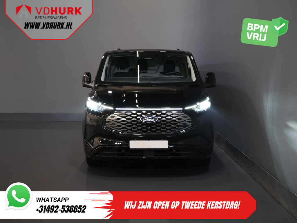 Ford E-Transit Custom 340 65 kWh 218 pk 330km WLTP L2 Limited 2x Schuifdeur/ Elek.Schuif/ 2.3t Trekverm./ Snellader/ Matrix LED/ B&O/ Adapt.Cruise/ Standkachel/ Carplay/ Camera 7