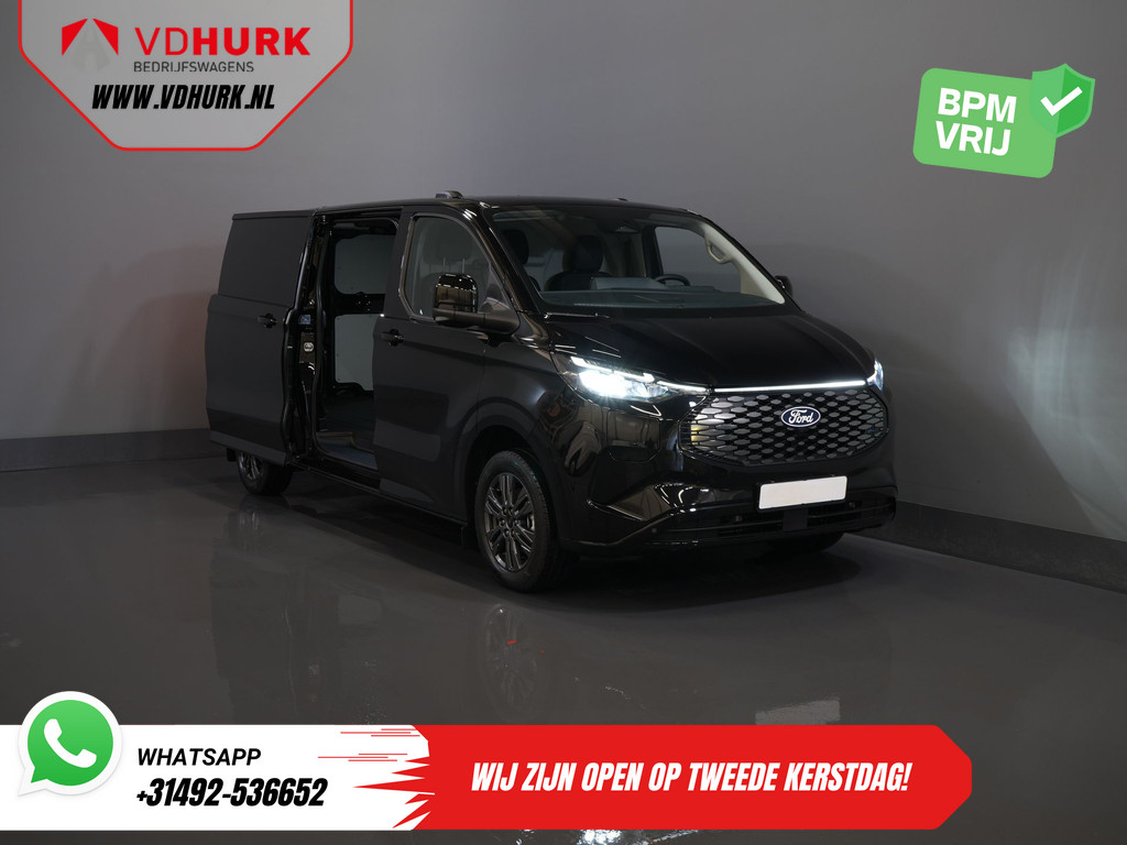 Ford E-Transit Custom 340 65 kWh 218 pk 330km WLTP L2 Limited 2x Schuifdeur/ Elek.Schuif/ 2.3t Trekverm./ Snellader/ Matrix LED/ B&O/ Adapt.Cruise/ Standkachel/ Carplay/ Camera 9