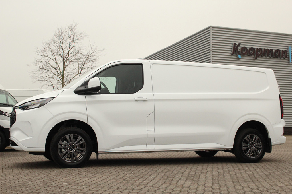 Ford E-Transit Custom 340 L2H1 Limited | 65kWh | 160kW/218pk | Trekhaak 2300kg | Pro-Power | Camera | Carplay/Android | Cruise | Lease 717,- p/m 15