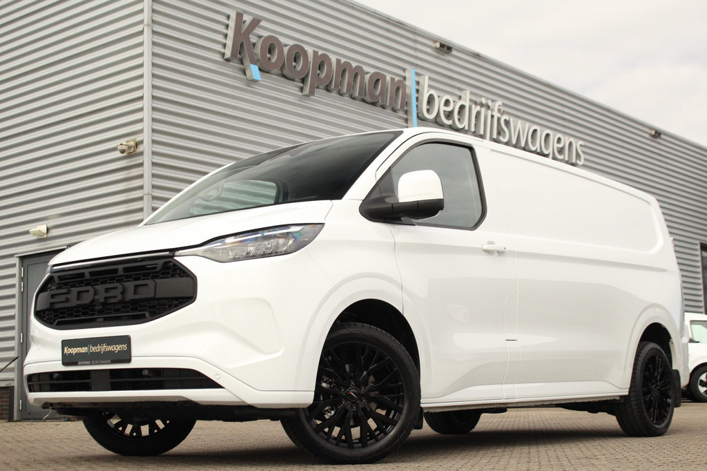 Ford E-Transit Custom 340 L2H1 Limited | 65kWh | 160kW/218pk | Trekhaak 2300kg | Pro-Power | Camera | Carplay/Android | Cruise | Lease 717,- p/m 18