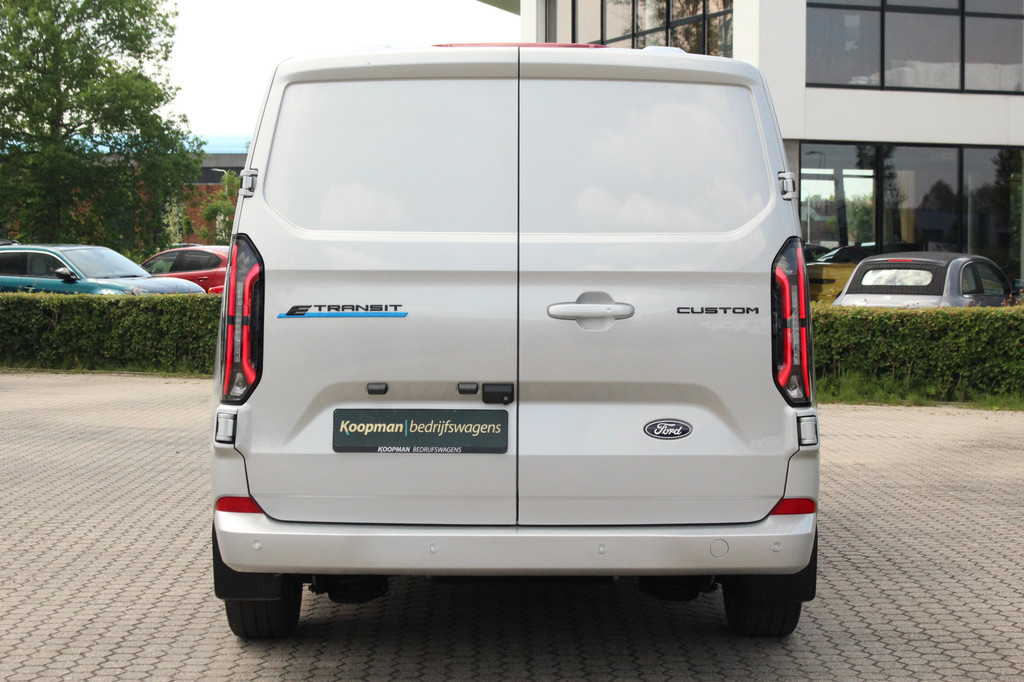 Ford E-Transit Custom 340 L2H1 Limited | 71 kWh | 160kW/218pk | Driver Assist | Adap. Cruise | Camera | Carplay/Android | Lease 771,- p/m 11