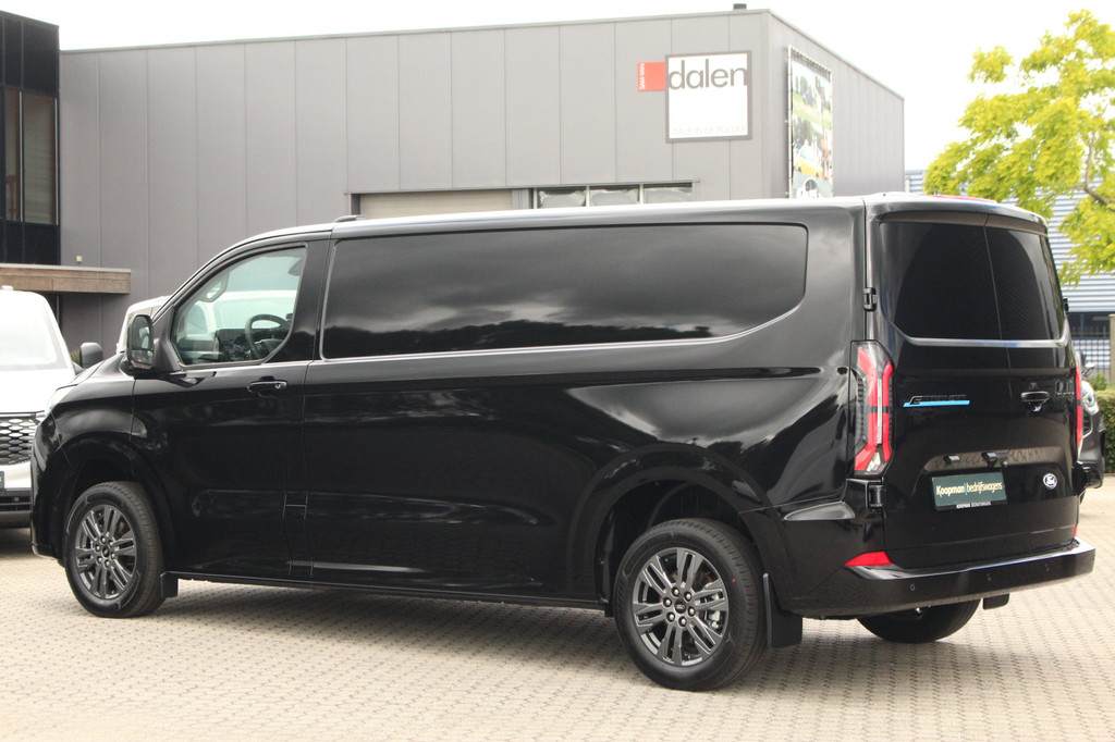 Ford E-Transit Custom 340 L2H1 Limited | 71 kWh | 160kW/218pk | Driver Assist | Adap. Cruise | Camera | Carplay/Android | Lease 771,- p/m 14