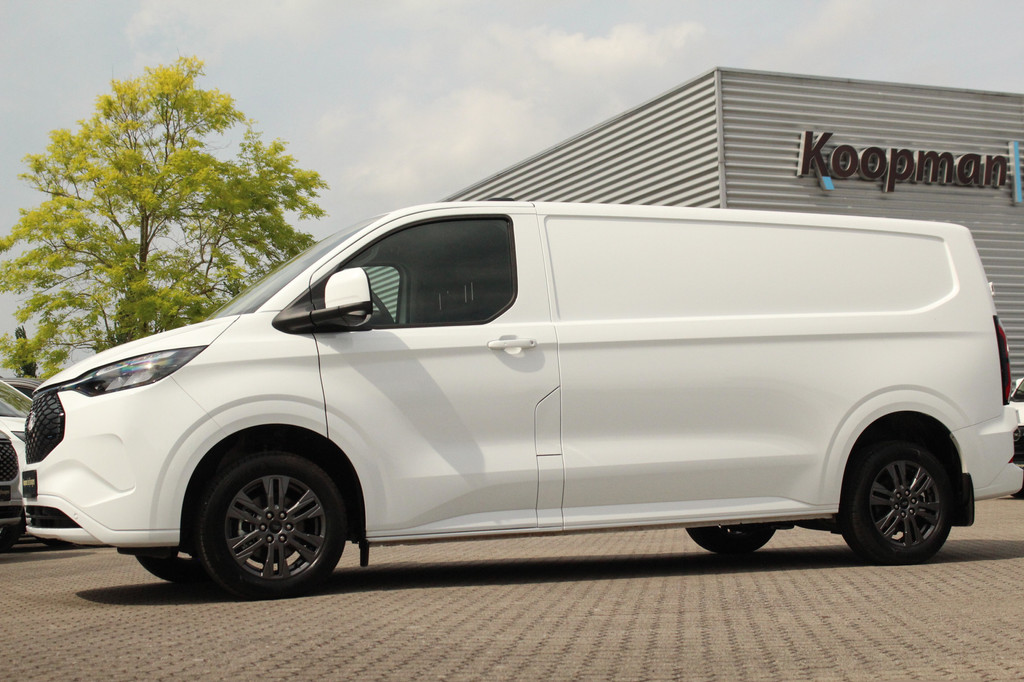 Ford E-Transit Custom 340 L2H1 Limited | 71 kWh | 160kW/218pk | Driver Assist | Adap. Cruise | Camera | Carplay/Android | Lease 771,- p/m 15