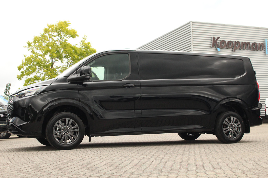 Ford E-Transit Custom 340 L2H1 Limited | 71 kWh | 160kW/218pk | Driver Assist | Adap. Cruise | Camera | Carplay/Android | Lease 771,- p/m 15