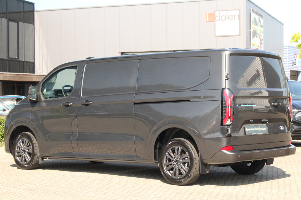 Ford E-Transit Custom 340 L2H1 Limited | 71 kWh | 160kW/218pk | L+R Schuifdeur | Stoel + Stuurverwarming | Camera | Carplay/Android | Cruise | Lease 753,- p/m 13