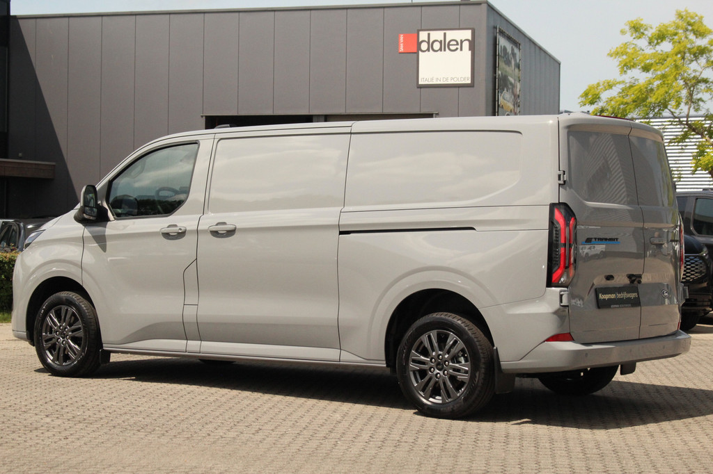 Ford E-Transit Custom 340 L2H1 Limited | 71 kWh | 160kW/218pk | L+R Schuifdeur | Stoel + Stuurverwarming | Camera | Carplay/Android | Cruise | Lease 753,- p/m 13
