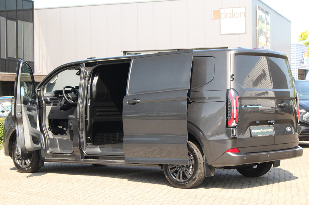 Ford E-Transit Custom 340 L2H1 Limited | 71 kWh | 160kW/218pk | L+R Schuifdeur | Stoel + Stuurverwarming | Camera | Carplay/Android | Cruise | Lease 753,- p/m 14