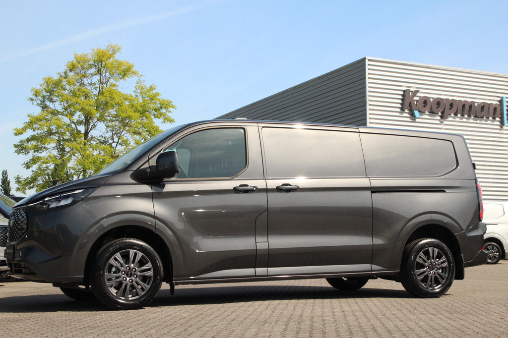 Ford E-Transit Custom 340 L2H1 Limited | 71 kWh | 160kW/218pk | L+R Schuifdeur | Stoel + Stuurverwarming | Camera | Carplay/Android | Cruise | Lease 753,- p/m 16