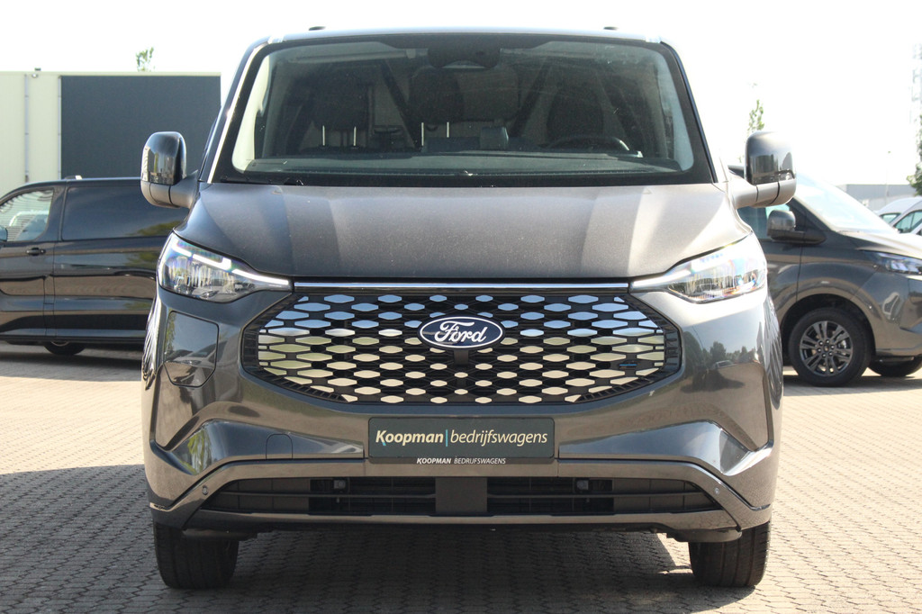 Ford E-Transit Custom 340 L2H1 Limited | 71 kWh | 160kW/218pk | L+R Schuifdeur | Stoel + Stuurverwarming | Camera | Carplay/Android | Cruise | Lease 753,- p/m 3