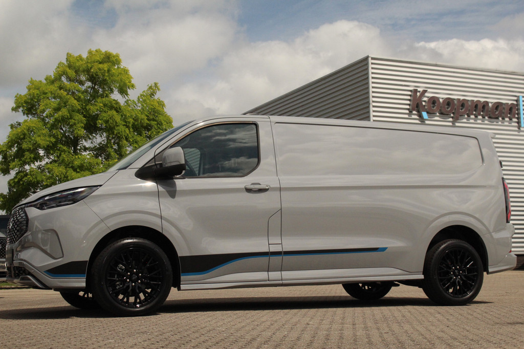 Ford E-Transit Custom 340 L2H1 Sport | 71kWh | 160kW/218pk | Trekgewicht 2300kg | ProPower | Camera | Carplay/Android | Cruise | Lease 771,- p/m 15