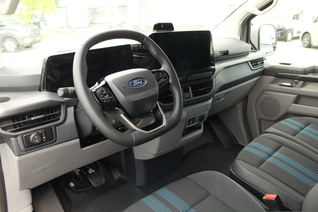 Ford E-Transit Custom 340 L2H1 Sport | 71kWh | 160kW/218pk | Trekgewicht 2300kg | ProPower | Camera | Carplay/Android | Cruise | Lease 771,- p/m 17