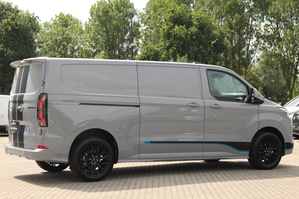 Ford E-Transit Custom 340 L2H1 Sport | 71kWh | 160kW/218pk | Trekgewicht 2300kg | ProPower | Camera | Carplay/Android | Cruise | Lease 771,- p/m 7